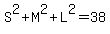 S%5E2%2BM%5E2%2BL%5E2=38