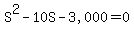 S%5E2+-+10S+-+%223%2C000%22+=+0