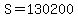 S+=+130200