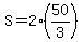 S+=+2%2850%2F3%29