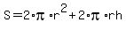 S+=+2%2Api%2Ar%5E2+%2B+2%2Api%2Arh