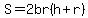 S+=+2br%28h+%2B+r%29