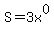 S+=+3x%5E0