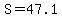 S+=+47.1