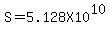 S+=+5.128X10%5E10