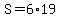 S+=+6%2A19