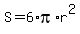 S+=+6%2Api%2Ar%5E2