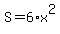 S+=+6%2Ax%5E2