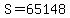S+=+65148