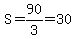 S+=+90%2F3+=+30