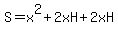 S+=+x%5E2+%2B+2xH+%2B+2xH