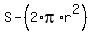 S+-+%282%2Api%2Ar%5E2%29