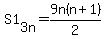 S1%5B3n%5D=9n%28n%2B1%29%2F2