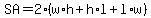 SA=2%28w%2Ah%2Bh%2Al%2Bl%2Aw%29