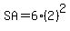 SA=6%282%29%5E2
