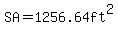 SA+=+1256.64ft%5E2