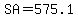 SA+=+575.1