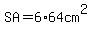 SA+=+6%2A64cm%5E2