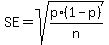 SE+=+sqrt%28p%2A%281-p%29%2Fn%29