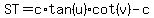 ST=c%2Atan%28u%29%2Acot%28v%29-c