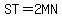 ST+=+2+MN