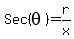 Sec%28theta%29=r%2Fx