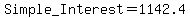 Simple_+Interest=1142.4