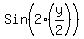 Sin%282%2A%28y%2F2%29%29