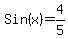 Sin%28x%29=4%2F5%29