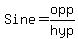 Sine+=+opp%2Fhyp