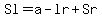 Sl+=+a-lr%2BSr