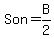 Son+=+B%2F2