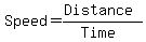 Speed+=+%28Distance%29%2F%28Time%29