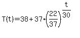 T%28t%29+=+38%2B37%2822%2F37%29%5E%28t%2F30%29