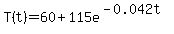 T%28t%29+=+60+%2B+115e%5E%28-0.042t%29