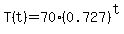 T%28t%29+=+70%280.727%29%5Et