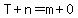 T%2Bn=m%2B0