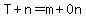 T%2Bn=m%2B0n