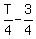 T%2F4+-+3%2F4%29