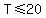 T%3C=20