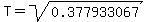 T=+sqrt%280.377933067%29