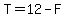 T=12-F