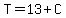 T=13%2BC