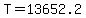 T=13652.2