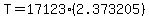 T=17123%282.373205%29