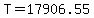 T=17906.55