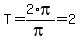T=2%2Api%2Fpi+=+2