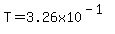 \"T=3.26x10%5E%28-1%29\"