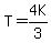T=4K%2F3