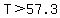 T%3E57.3